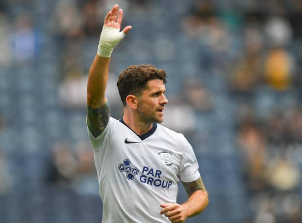 Robbie Brady in action for PNE at Deepdale.