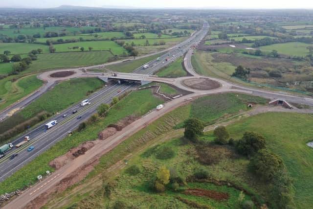 The new road, to the west of Preston, will link the M55 to a new junction with Blackpool Road at Lea. The new motorway junction is being constructed between Swillbrook and Higher Bartle