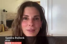 In a video to Laura days before her death actress Sandra Bullock (pictured) called told the 23-year-old what an extraordinary life she had lived