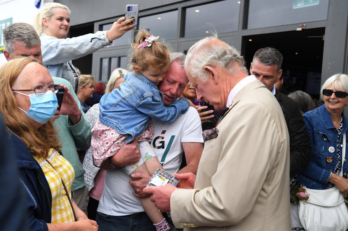 The new king In pictures: Prince Charles visits Morecambe Winter Gardens earlier this year