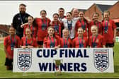 Myerscough Reds Under-12s Treble winners