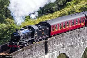 The Jacobite operates on the West Highland Line. Picture by Getty Images.