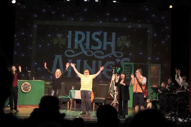 The Irish Annie's stage