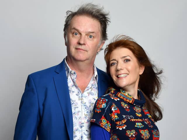 Paul Merton and Suki Webster bring their improv show to Lancashire. Photo by Steve Ullathorne