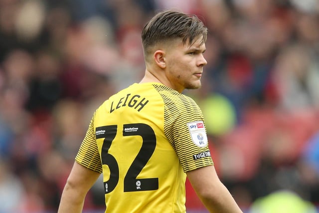 A great moment for a lifelong PNE fan. After a season spent struggling with a long term injury, Leigh gets his first team debut for his boyhood club, something no one will ever be able to take from him. Played a lovely ball out wide with the outside of his foot, too.