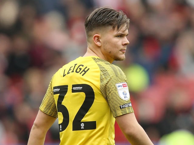 A great moment for a lifelong PNE fan. After a season spent struggling with a long term injury, Leigh gets his first team debut for his boyhood club, something no one will ever be able to take from him. Played a lovely ball out wide with the outside of his foot, too.