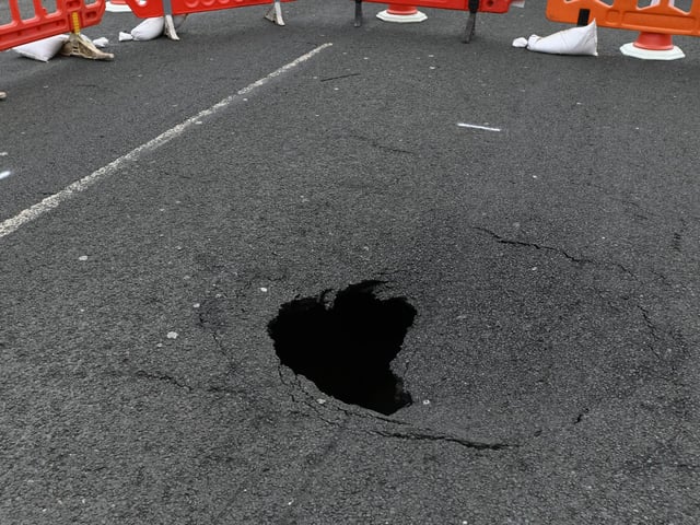 Police have advised the public to steer clear