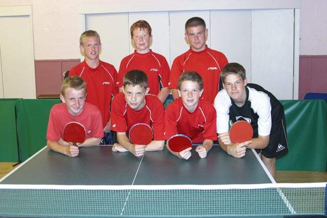Garstang Table Tennis Club held a friendly junior tournament against a number of players from the Blackpool area. Pictured are the Garstang team (front row left to right) Mark Nielsen, Adam Soar, Jonathan Bland, Tom Kelsall. (Back row left to right) David Orchard, Joseph Winstanley, Ben Woolley