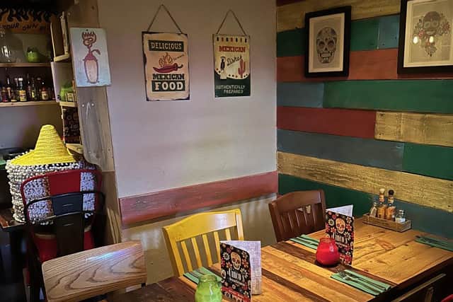 Colourful, Mexican themed interior