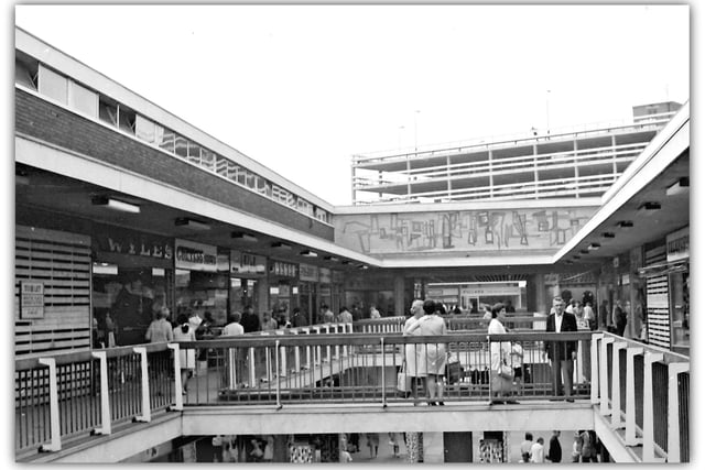 It's hard to imagine St George's Centre, in Preston, without a roof but this photograph from the 1970s shows how shopping was in the early days of the precinct. This picture was taken by Terry Martin and is published courtesy of Nicola Martin, of the Preston Past and Present Facebook Group.