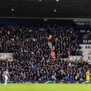 Preston North End supporters during the match