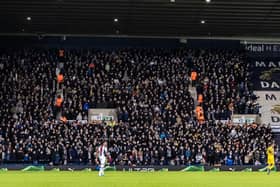 Preston North End supporters during the match