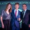 Morecambe Bay Chowder Company wins the Creative Innovation Award at the Bay Business Awards last month.