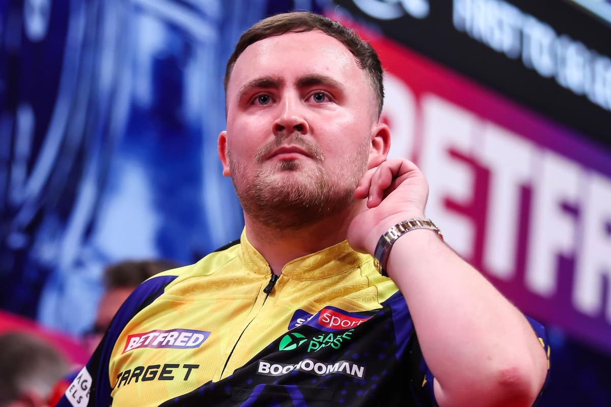 Littler at large as he sweeps aside Rock to reach semi-finals
