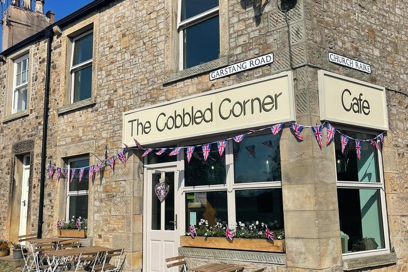 2 Club Ln, Chipping, Preston PR3 2QH. The Cobbled Corner Cafe serves traditional cafe food from soup, sandwiches, toasties and a full English breakfast along with a great selection of homemade cakes to name but a few of the goodies they have to offer.