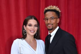 Helen Flanagan and Scott Sinclair at the British Soap Awards back in 2018