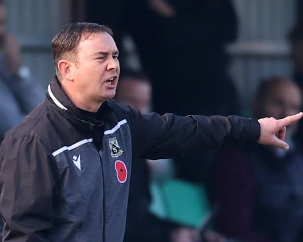 Morecambe manager Derek Adams  Picture: James Chance/Getty Images