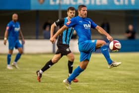 David Norris in action against Radcliffe (photo: Phil Dawson)