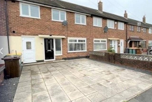 This three-bed mid-terraced in Ashton-on-Ribble, Preston, is available for £700 per month through Easthams and Co.
It is unfurnished, but provides parking and has an enclosed rear garden.
