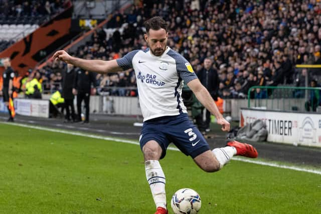 Preston North End defender Greg Cunningham