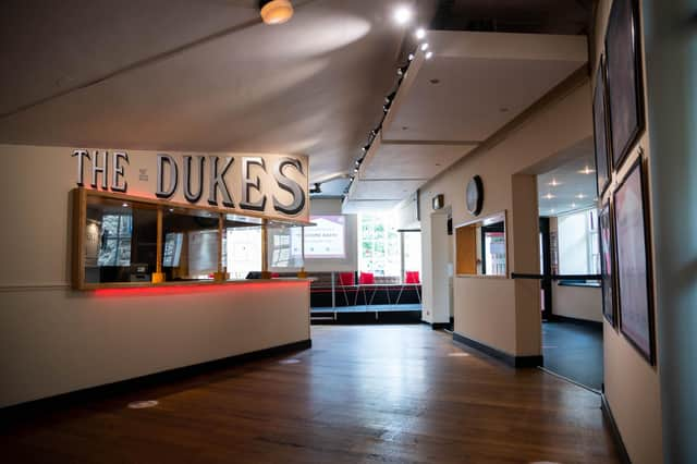 The arrival area of The Dukes Lancaster. Photo: Kelvin Stuttard