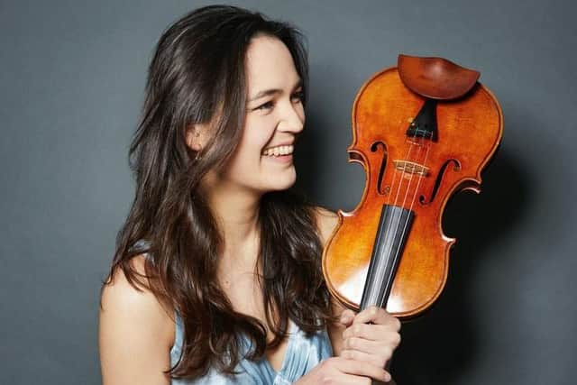 Awardwinning violinist Laure Chan
