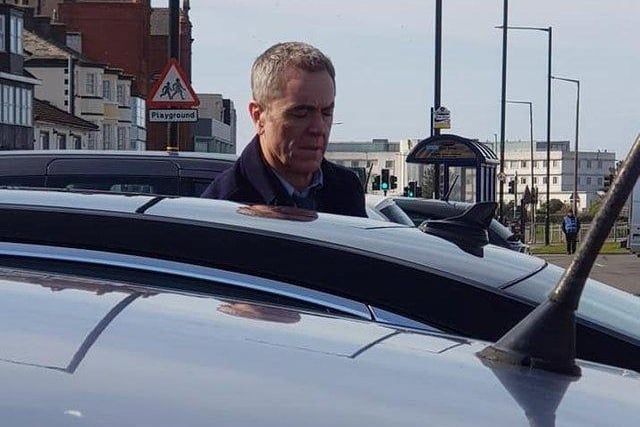 Actor James Nesbitt was spotted filming on Morecambe promenade for the Netflix thriller, Stay Close, which also starred Eddie Izzard. Nesbitt was also seen outside The Temperance Club Barbers where some of the scenes were filmed in the apartments above.