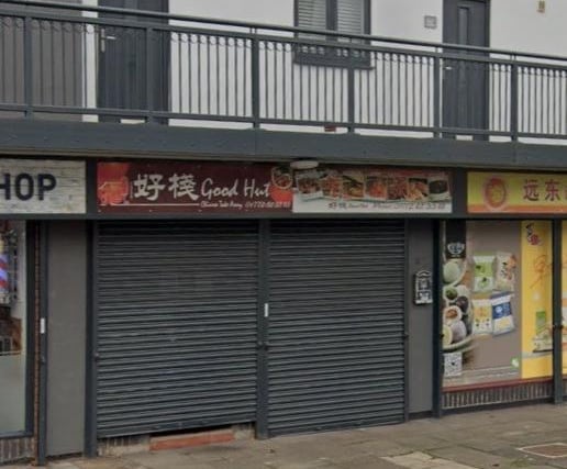 Good Hut Chinese Take Away on Moor Lane  has a TWO STAR rating from the Food Standards Agency following its most recent inspection in January 2023