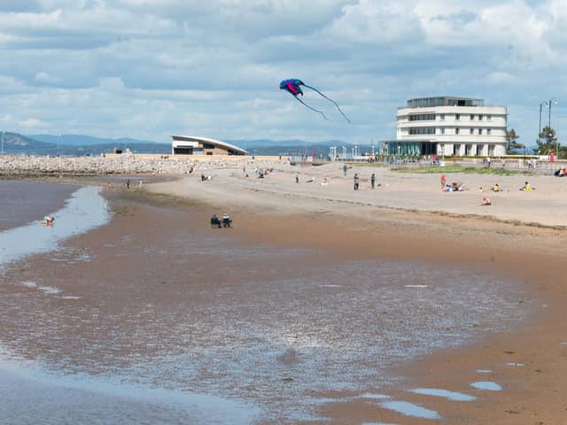 Swimmers have complained about the water quality at various Morecambe beaches over the weekend.