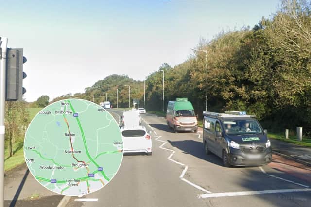 Garstang Road was closed by police as emergency services attended a vehicle fire (Credit: Google/ AA)