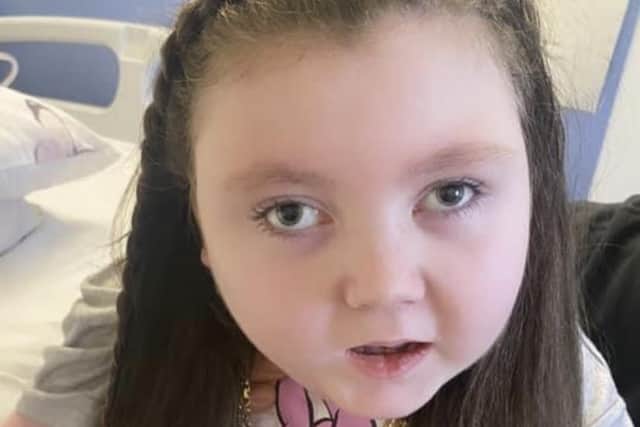 Olivia has been in hospital for more than three months