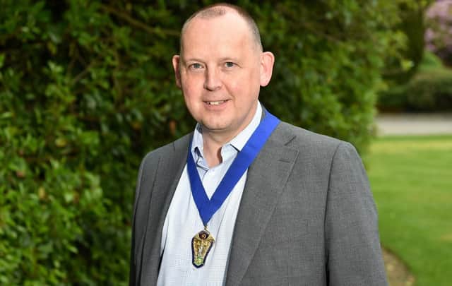 Chris Brown, Managing Director at Brown & Co who is the new president of the Lancashire and South Lakeland branch of the Institute of Chartered Accountants in England and Wales Lancashire