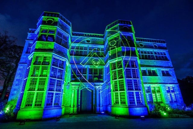 The aliens leave their mark on Astley Hall