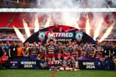 Wigan won the Challenge Cup on Saturday and celebrated long into the weekend. (Photo: Ed Sykes/SWpix.com)
