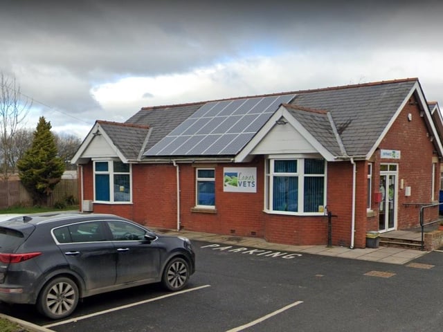 Lanes Vets Cottom on Tabley Lane, Cottam, has a rating of 4.9 out of 5 from 94 Google reviews