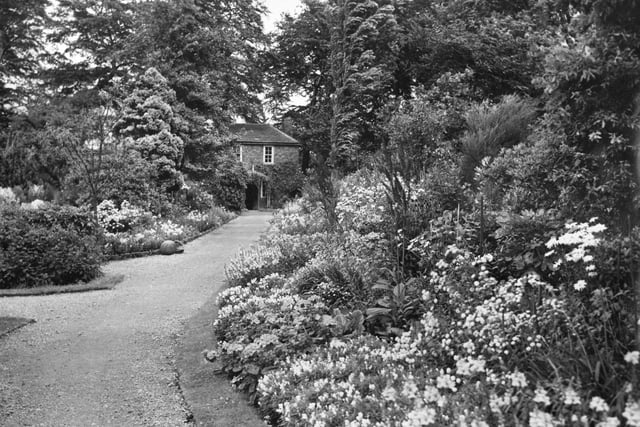 Hidden amid a lush garden is this building which forms part of the Worden Hall estate. The picture is undated, but looks to have been taken when the grounds were still in immaculate condition