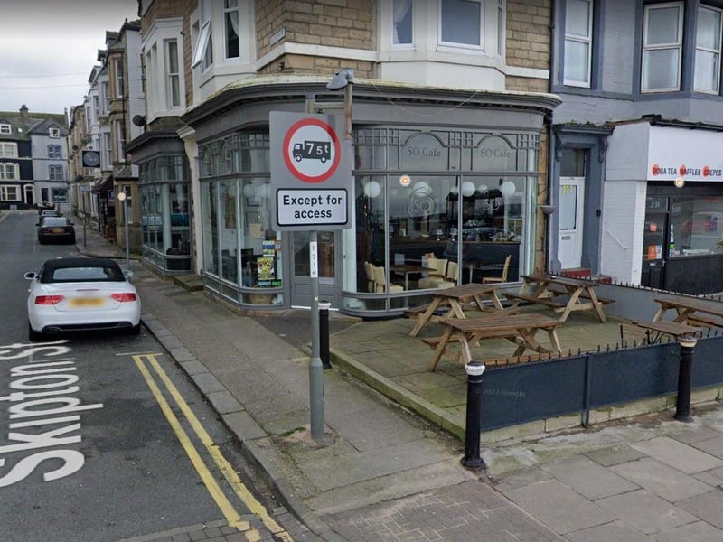 So Cafe at 238 Marine Road Central featured in the latest series of The Bay, when the cameras panned down Skipton Street after DI Manning and his wife are spotted after their date at The Midland by DS Jenn Townsend.