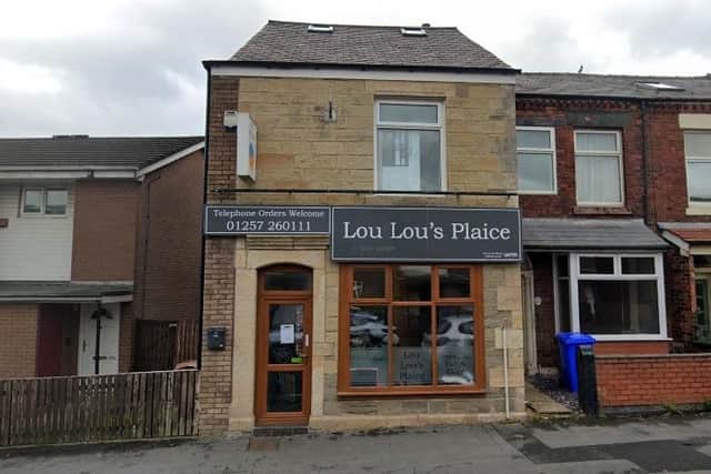 Lou Lou's Plaice in Lyons Lane, Chorley has had to temporarily close after a fire on Wednesday, December 7