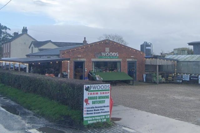 Woods Farm Shop on Knoll Lane has a 4.9 out of 5 rating from 128 Google reviews