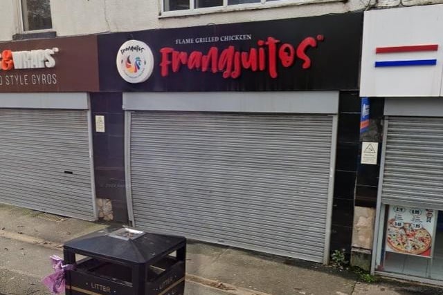 Franguitos on Moor Lane has a ONE STAR rating from the Food Standards Agency following its most recent inspection in August 2022