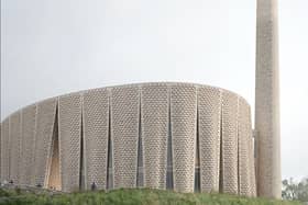 The Brick Veil Mosque will be able to accommodate 248 prayer mats and associated worshippers - and is much needed by the lcoal Muslim community, it was argued at last year's public inquiry (image: RIBA)