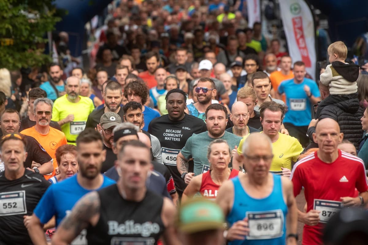 15 pictures from The Spar City of Preston 10k as hundreds of people took to the streets