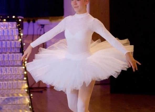 Georgia Hilton, 17,  has been awarded a place at an elite dance school and will be holding a show night in Adlington Centre this Friday to help fund it