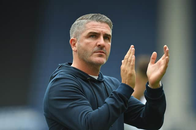 Preston North End manager Ryan Lowe.