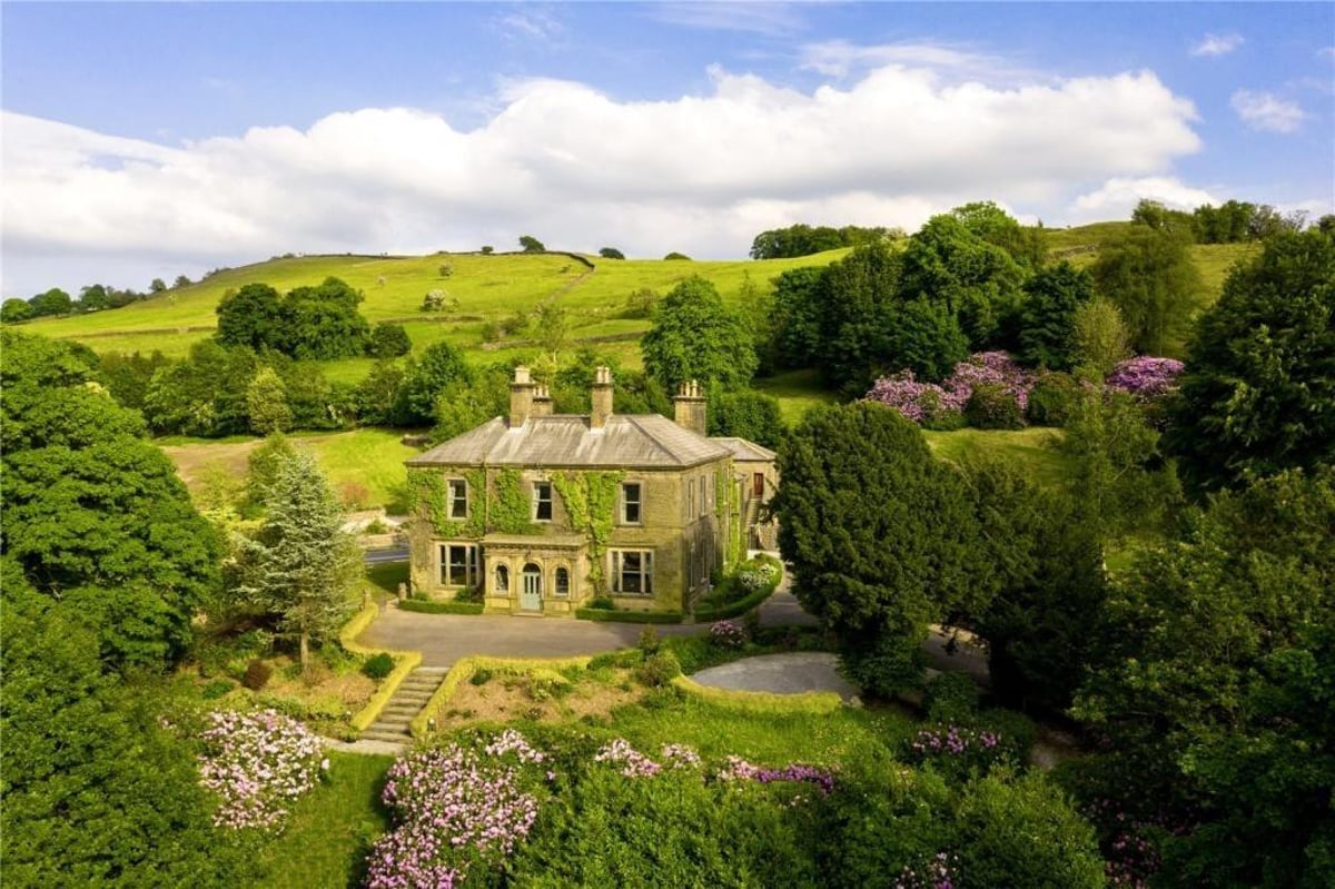 Mind-blowing 10-bed Lancashire mansion with helipad, spa pool, home cinema, and bar on the market for £2.95m