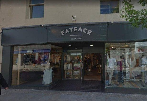 Preston's FatFace store in Fishergate will close in May.