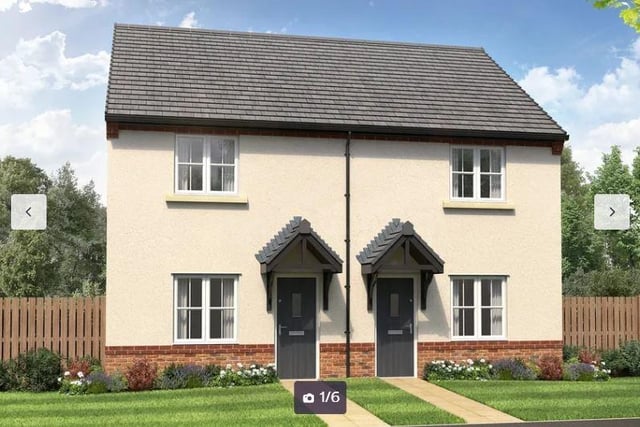 "Bailey" at Juniper Drive, Cottam, Preston PR4. Has 2 reception rooms, 2 bathrooms, an open plan kitchen/dining area, driveway parking and turfed gardens.