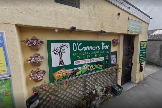 O'Connors Bar - St George's Lane, Thornton-Cleveleys. Google rating 4.5 out of 5 from 141 reviews.