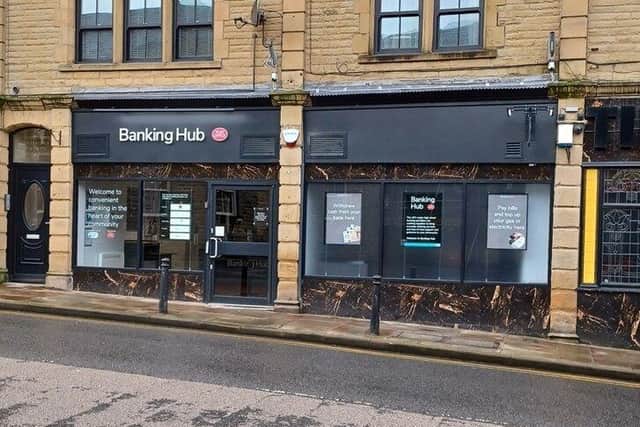 Garstang is to get a banking hub, like this one in Barnoldswick