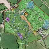 New proposed lay-out of the holiday park (Image: GHV Limited).